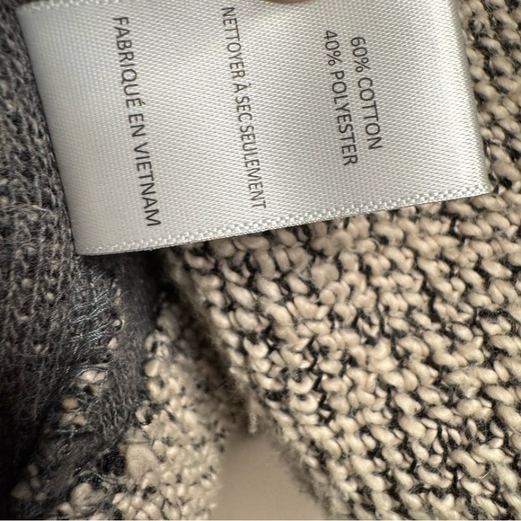 ASTR the Label TWEED BLAZER Tan Black Cotton Blend Cardigan size S - Picture 6 of 9